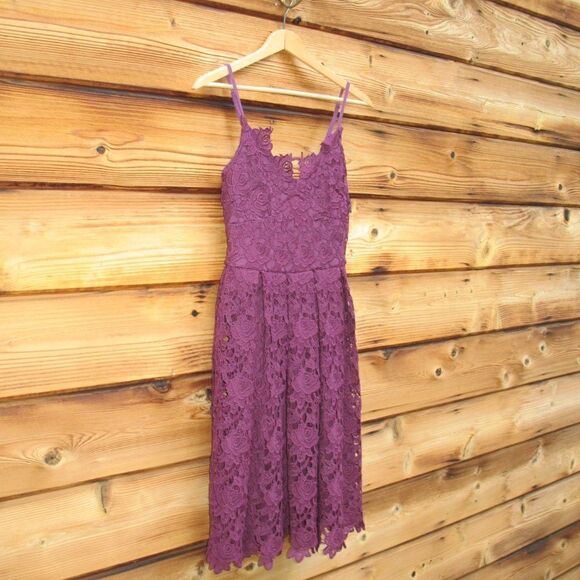 NWT Aqua Lace Mini dress - Picture 4 of 9